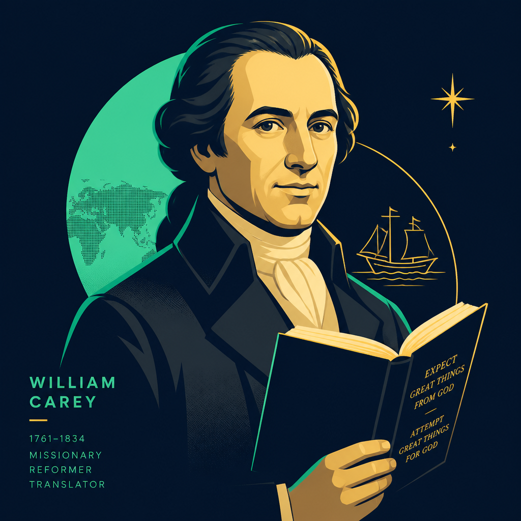 Ilustração de William Carey